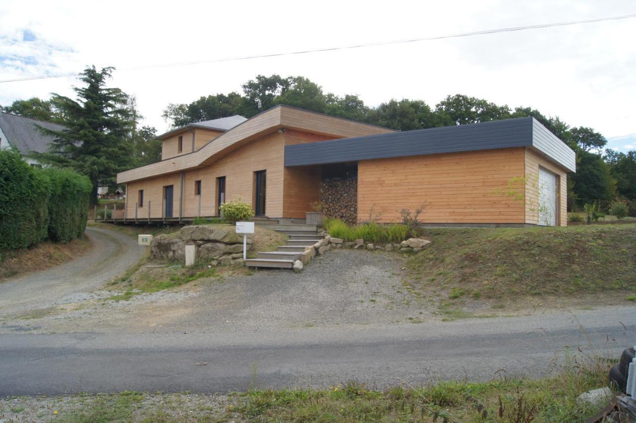 Maison En Ossature Bois Plaintel Exteriör bild